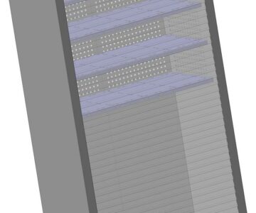 3D модель Шкаф инструментальный ролетный ШИ-104П Р