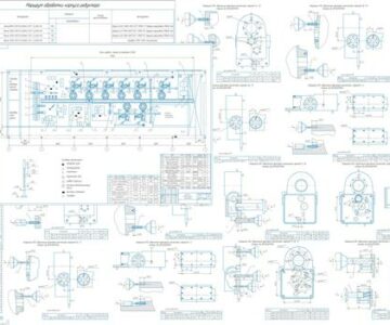 Чертеж Разработка технологии и участка механической обработки корпуса редуктора.