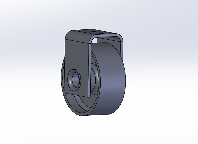 3D модель Колесо Ф200 мм