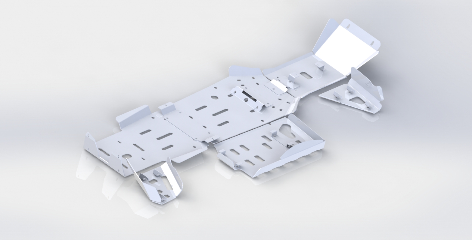 3D модель Защита для квадроцикла X6