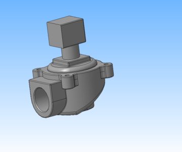 3D модель Клапан импульсный VNP 208