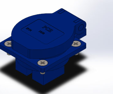 3D модель Розетка Schuko 16A 220V IP54