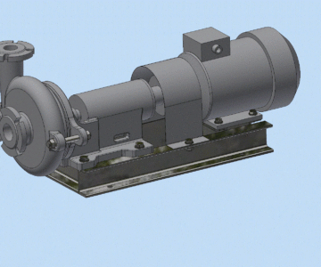 3D модель Насос П12,5/12,5-СП