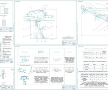 Чертеж Модернизация отвального плуга для основной обработки почвы с конструкторской разработкой рабочих органов