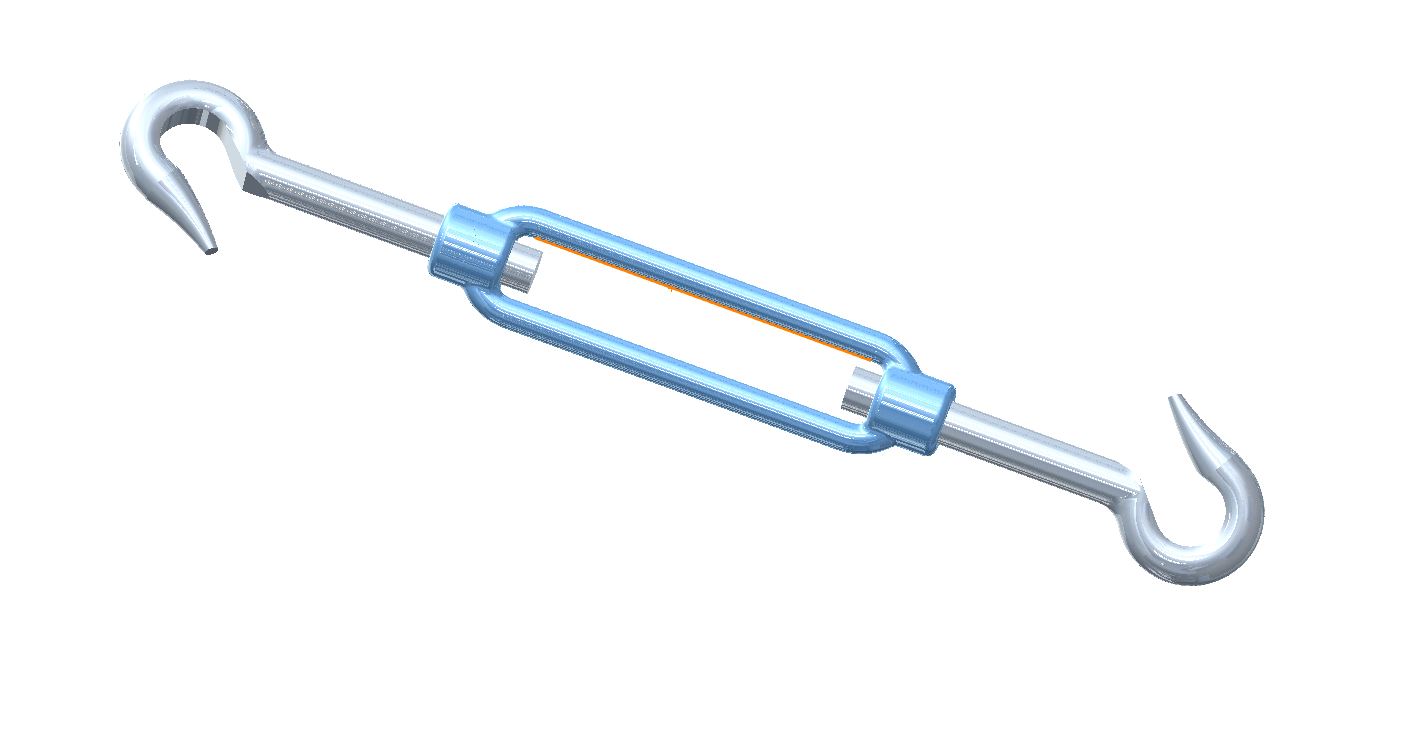 3D модель Талреп 100-350 мм 1,2 т