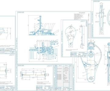 Чертеж Совершенствование конструкции талевого блока УТБ-5-225