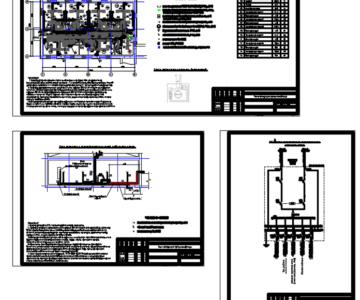 Чертеж ЭОМ гостиница (DWG)