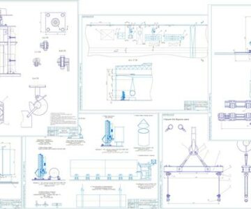 Чертеж Разработка новой технология сборки-сварки барабана мостового крана .