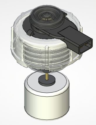 3D модель Крышка бачка тормозной жидкости