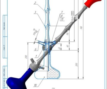 3D модель Кальян весом в сборе 10 кг