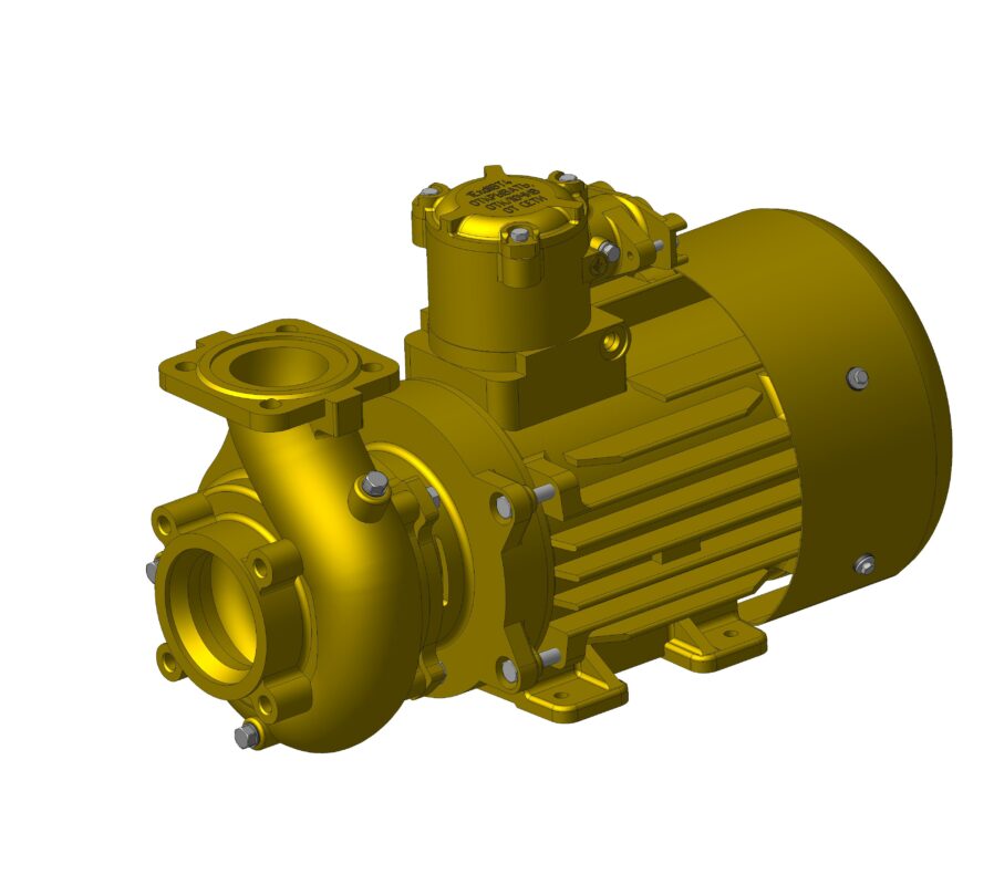 3D модель Электронасос КМ 100-80-170