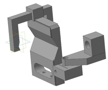 3D модель Приспособление для обработки торцов трубы под сварку.(фрезерные работы)