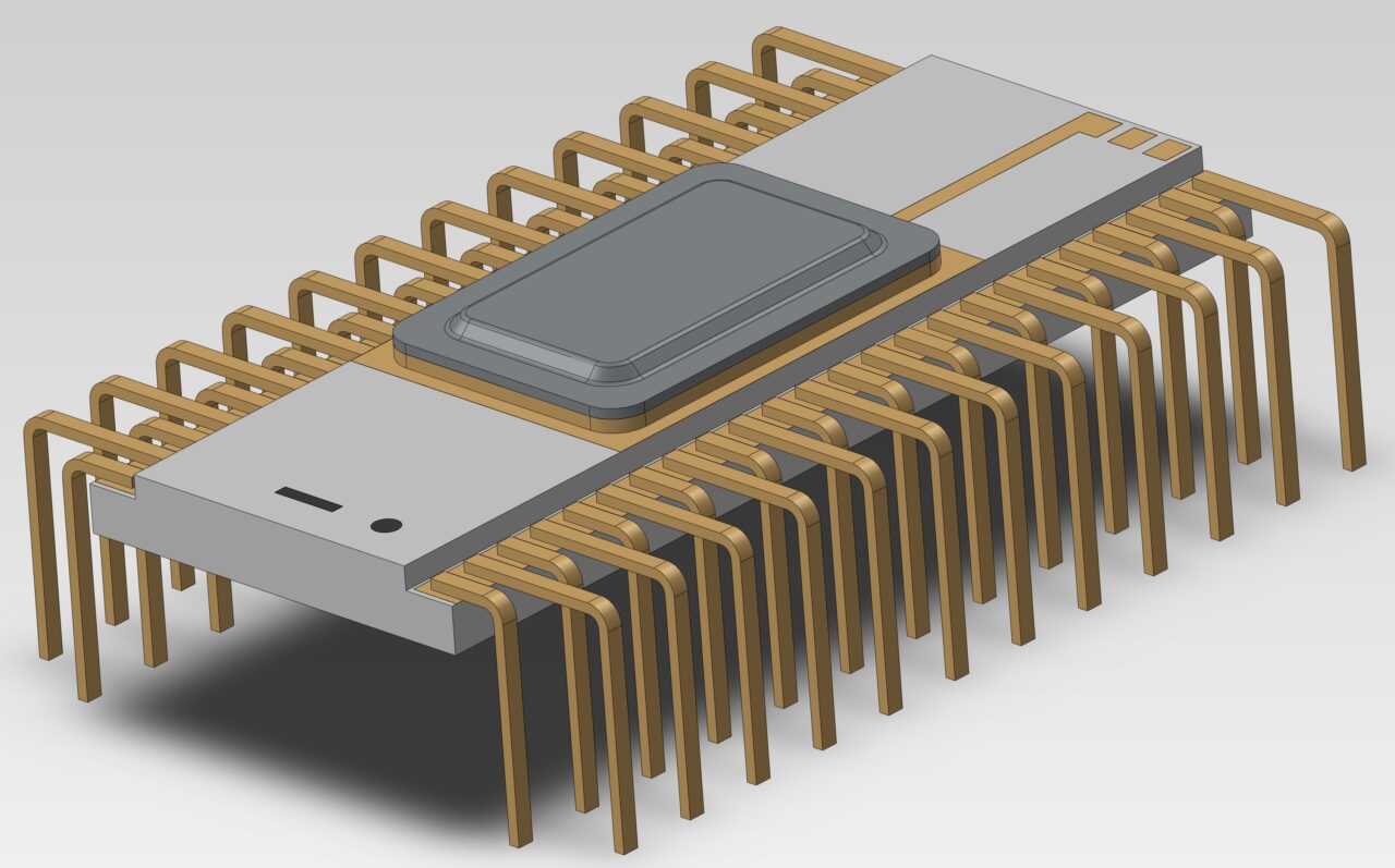 3D модель Микросхема в корпусе 2207.48-1