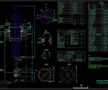 Чертеж Насос ХП160/49а-2.0-И-Щ с электродвигателем типа ВАО-82-4T. Установочный чертеж