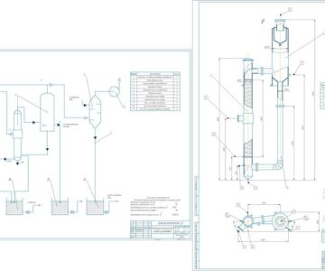 Чертеж Курсовой проект по дисциплине «Процессы и аппараты» на тему: «Установка выпарная однокорпусная»