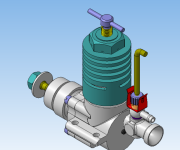 3D модель Микродвигатель МК-12С