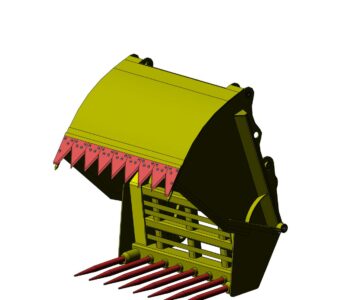 3D модель Ковш с кормоотделителем ВК342С