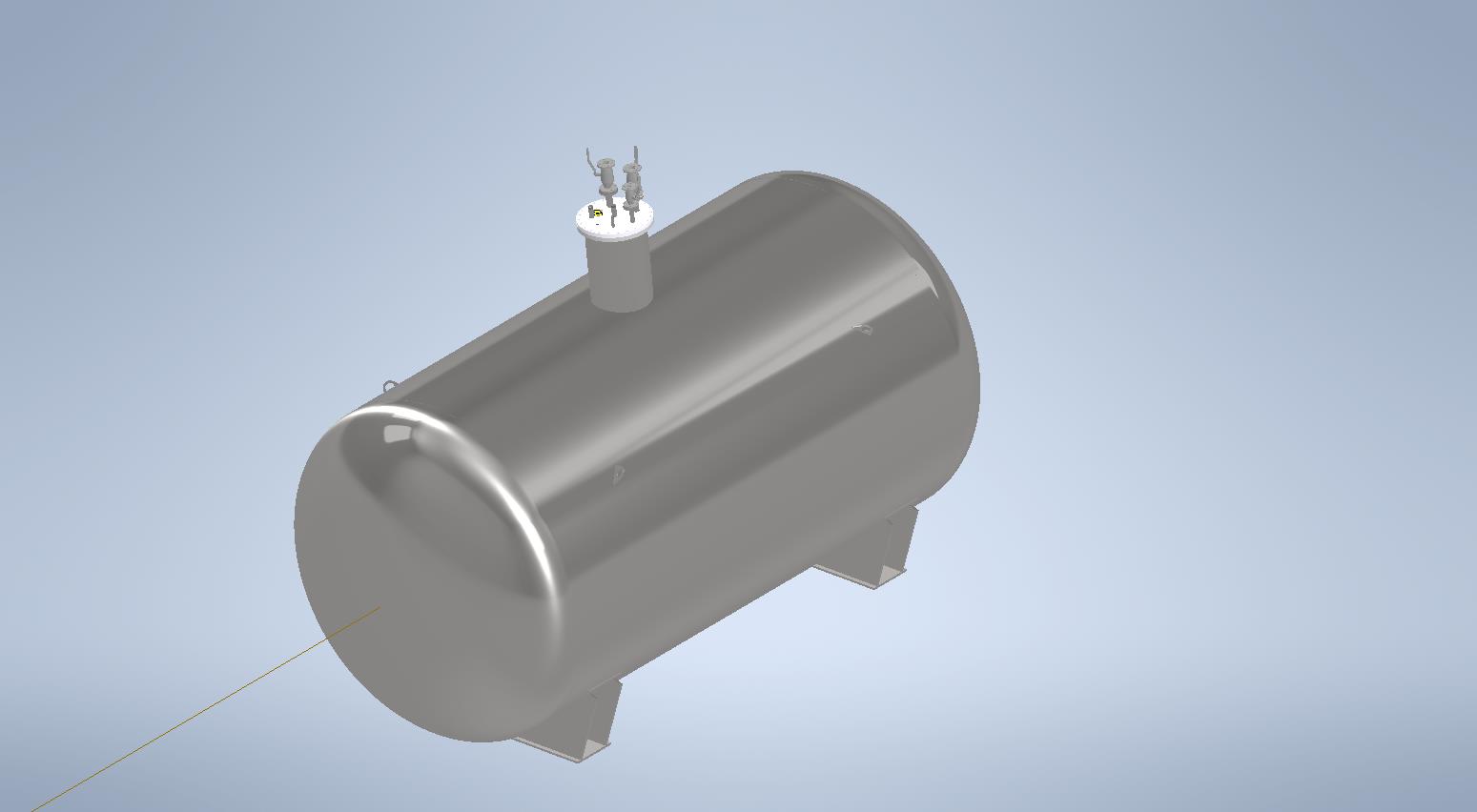 3D модель Газгольдер