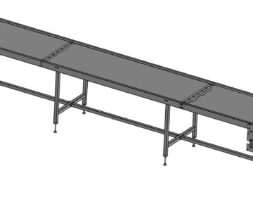 3D модель Транспортер ленточный 5600 х 650 х 850 х 890