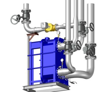 3D модель Блок теплообмена ОВ