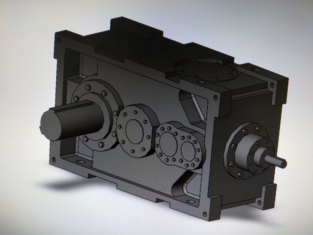 3D модель 3D можешь редуктора X4KS170