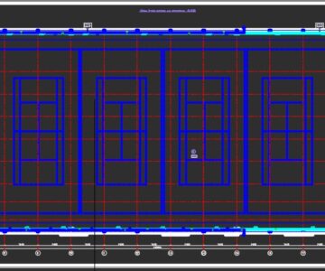Чертеж Раздел водоснабжения и канализации теннисного корта в г. Караганда