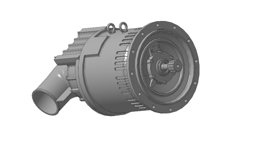 3D модель Генератор ГТ-120