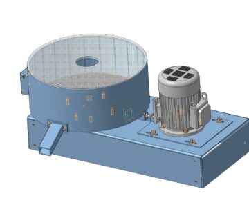 3D модель Окатыватель для получения гранулированных кормовых смесей