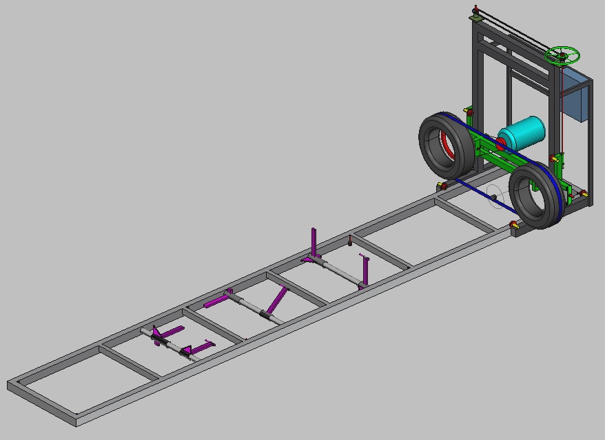 Пилорама своими руками: шинные, ленточные и другие самодельные конструкции, видео и фото