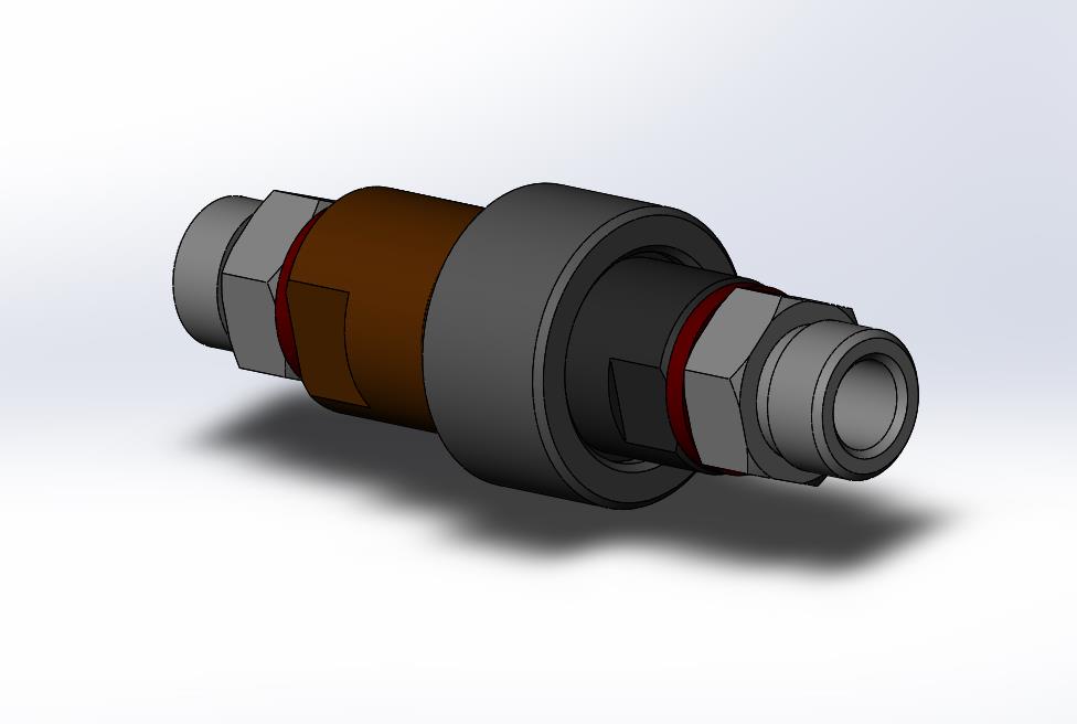 3D модель Устройство запорное 15.000 СБ в SolidWorks