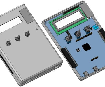 3D модель Микроконтроллерный блок управления на базе PSoC CYPRESS