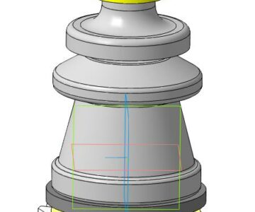 3D модель Ввод НН ВСТ-1/400