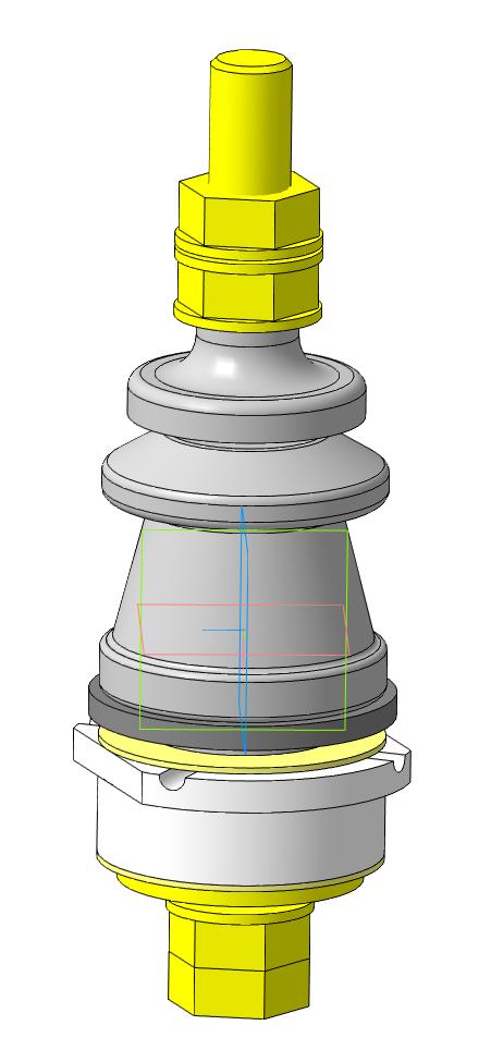 3D модель Ввод НН ВСТ-1/400