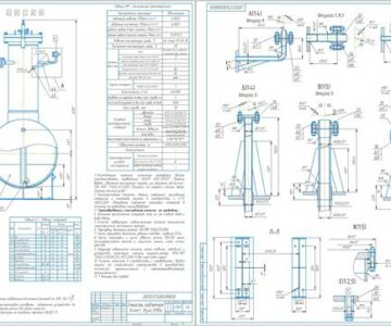 Чертеж Емкость подземная V=4м3