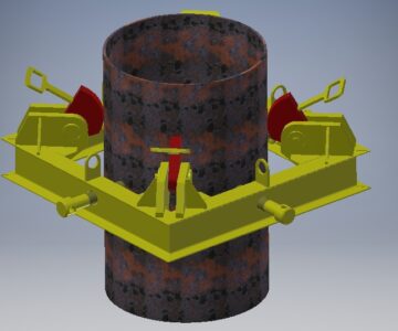 3D модель Захват обсадных труб (ф=620)