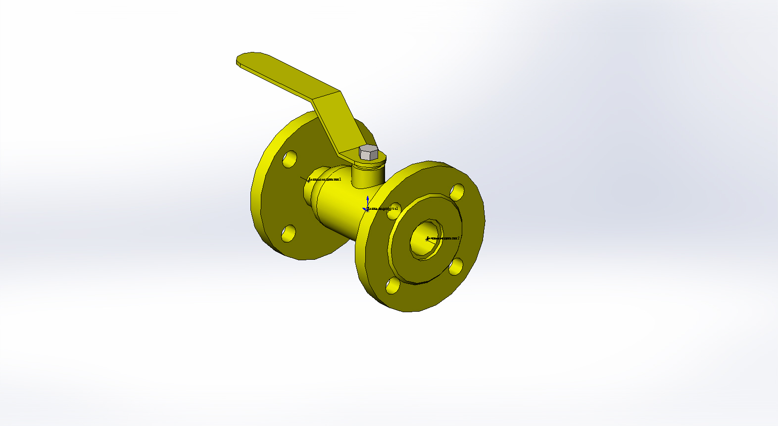 3D модель Кран шаровый КШ.Ф.GAS Also