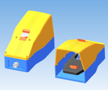 3D модель Педаль электрическая 3E2-925