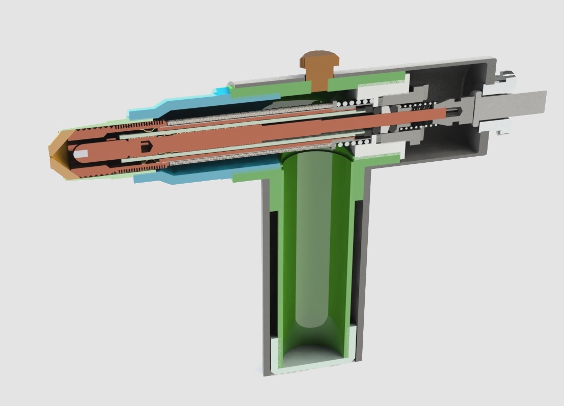 3D модель Горелка микроплазменной сварки