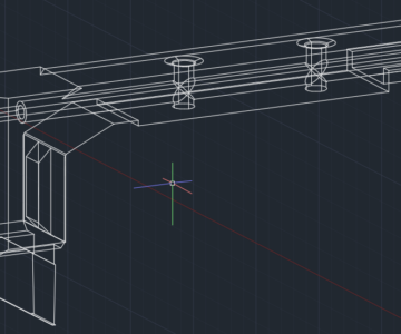 3D модель Платформа Standalone для m203 страйкбол