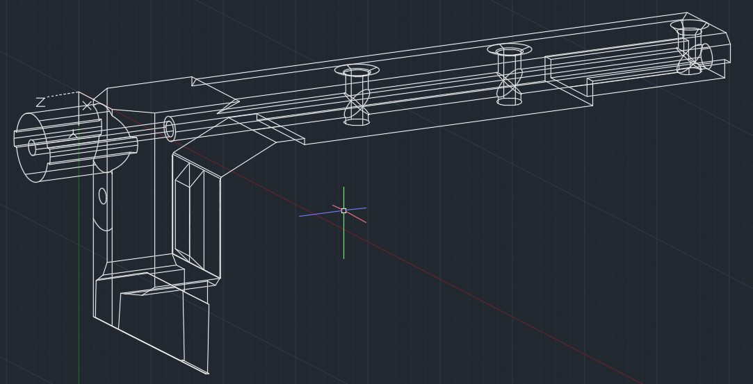 3D модель Платформа Standalone для m203 страйкбол