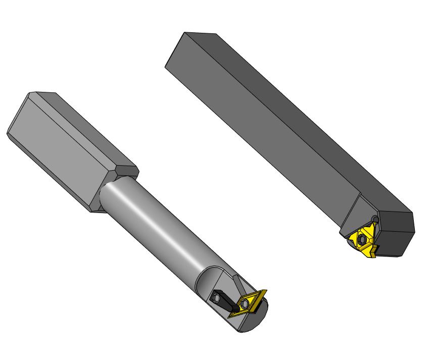 3D модель Резцы резьбовой и расточной