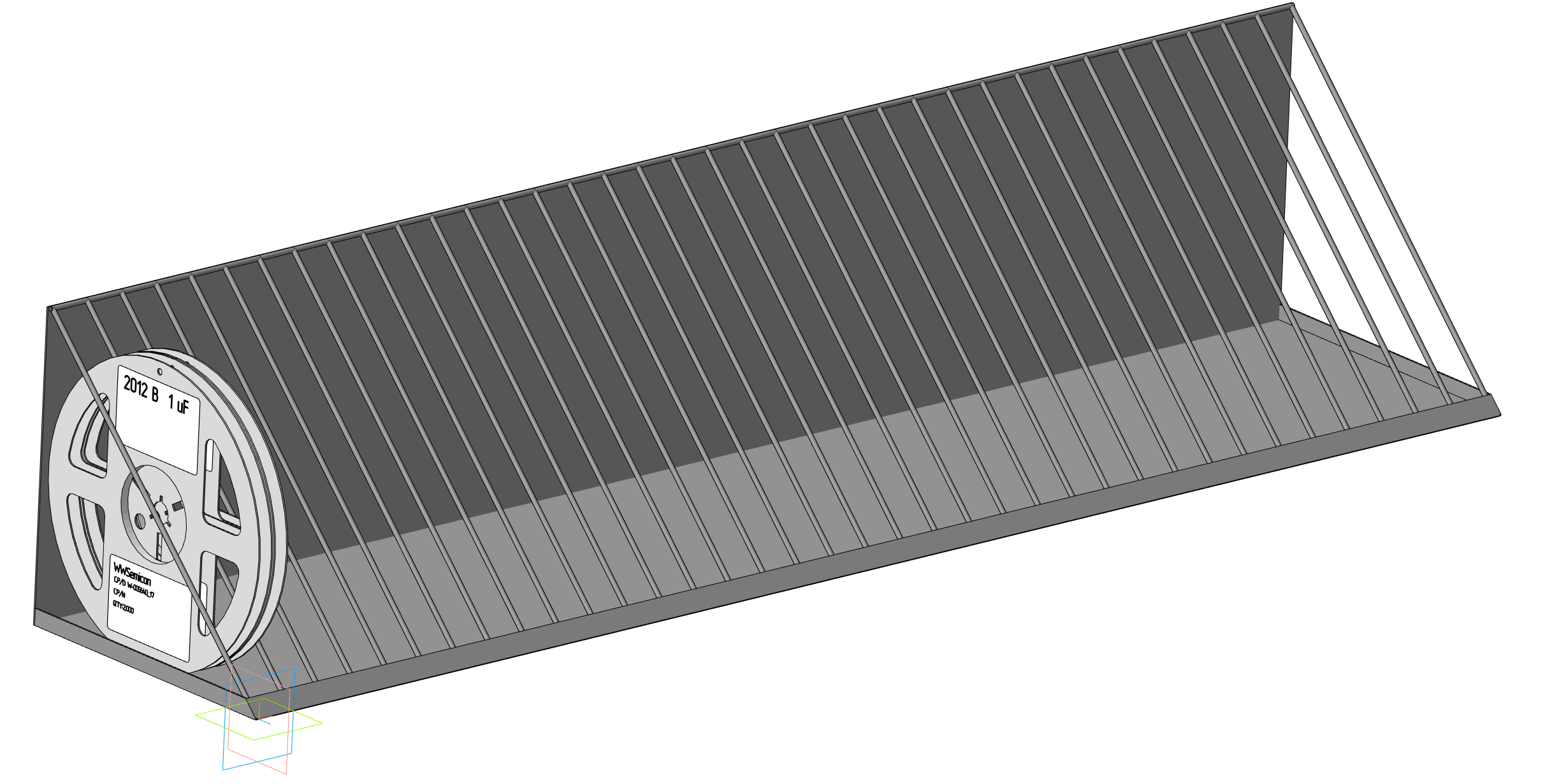 3D модель Подставка для бобин SMD компонентов