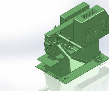 3D модель Станок для рубки круглого проката Peddinghaus Caddy 50