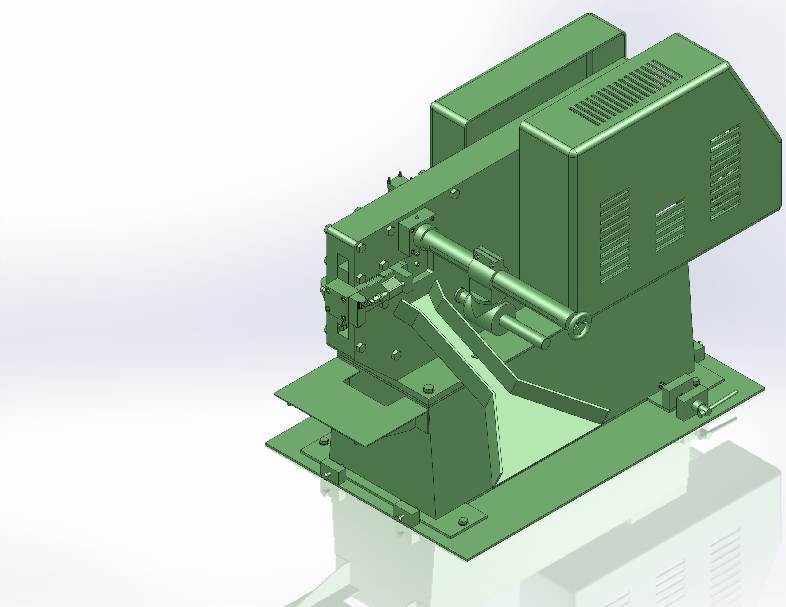 3D модель Станок для рубки круглого проката Peddinghaus Caddy 50