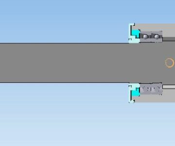 3D модель 3D модель шпинделя станка 3К228В с глубиной обработки до 400мм