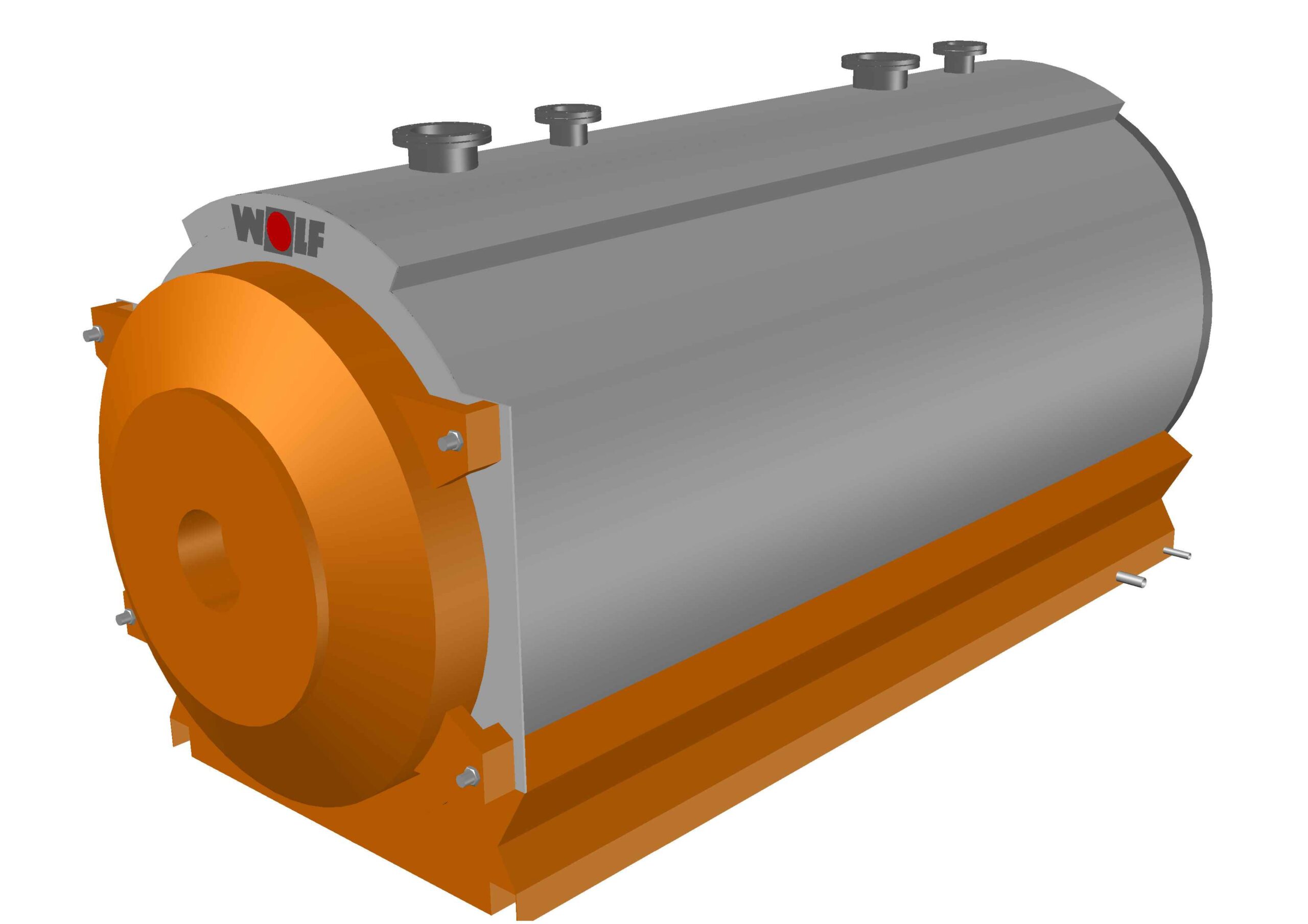 3D модель Котел водогрейный Wolf GKS-Dynatherm 5000