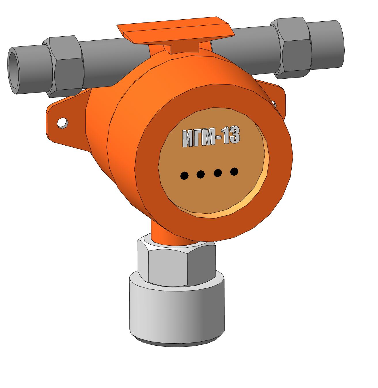 3D модель Стационарный оптический газоанализатор ИГМ-13