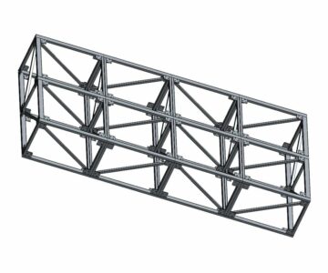 3D модель Пространственная рама станка