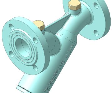 3D модель Фильтр газовый ФСГ-50