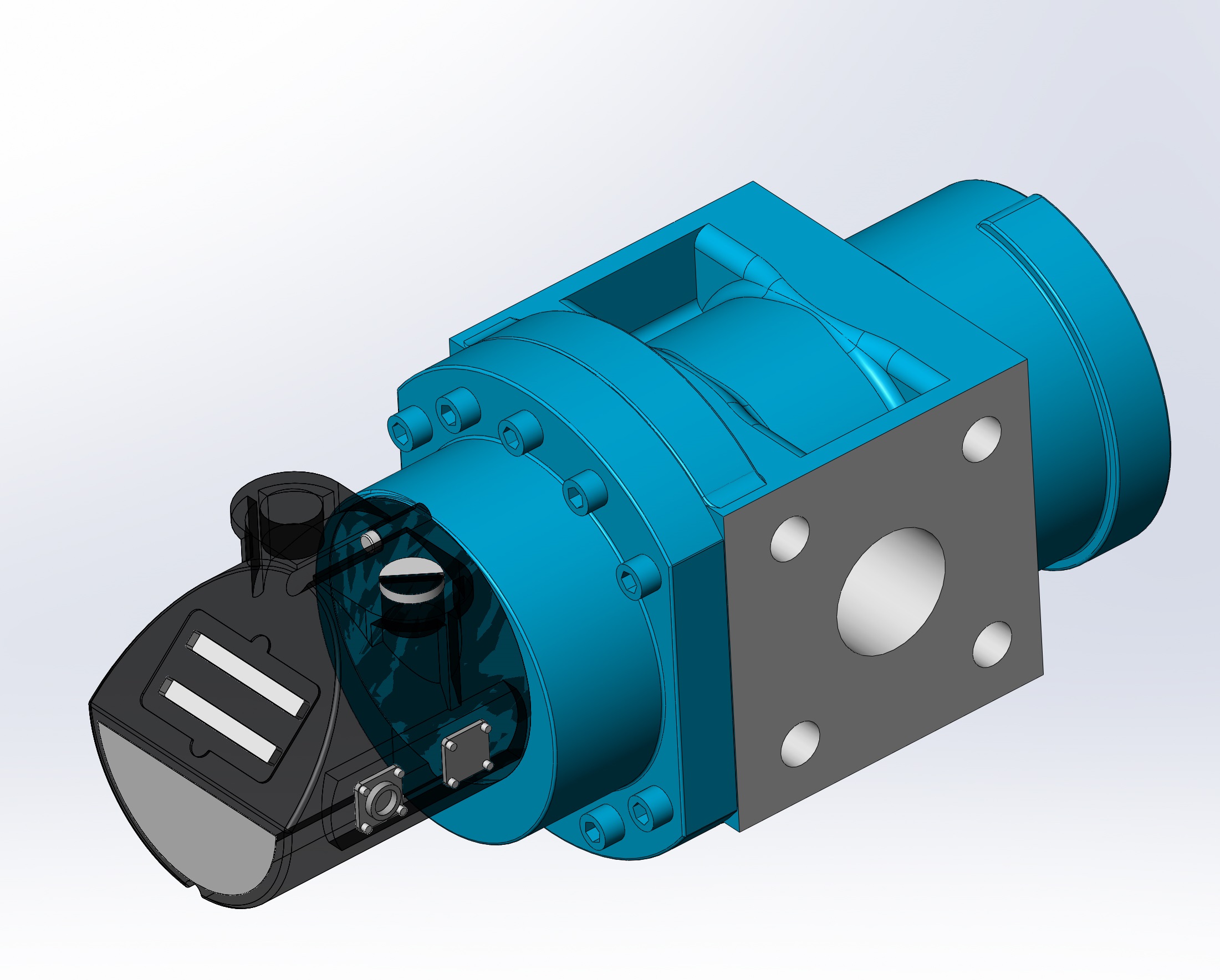 3D модель Счетчик газа DKZ_04 G 40 DN 50 PN16